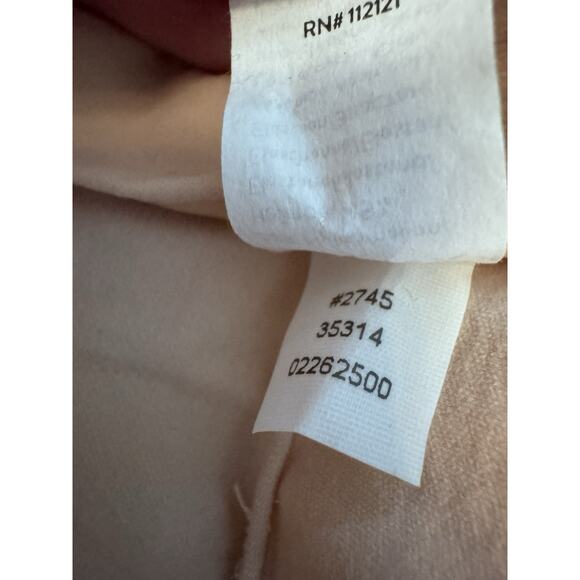 Spanx Womens Higher Power Shorts Beige High Waisted Shaping Short Sz M 2745 NEW - Picture 5 of 6